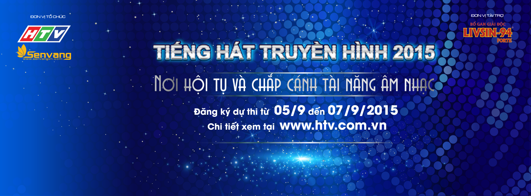Livsin-94 Forte hân hạnh là nhà tài trợ chính cuộc thi Tiếng hát truyền hình HTV 2015