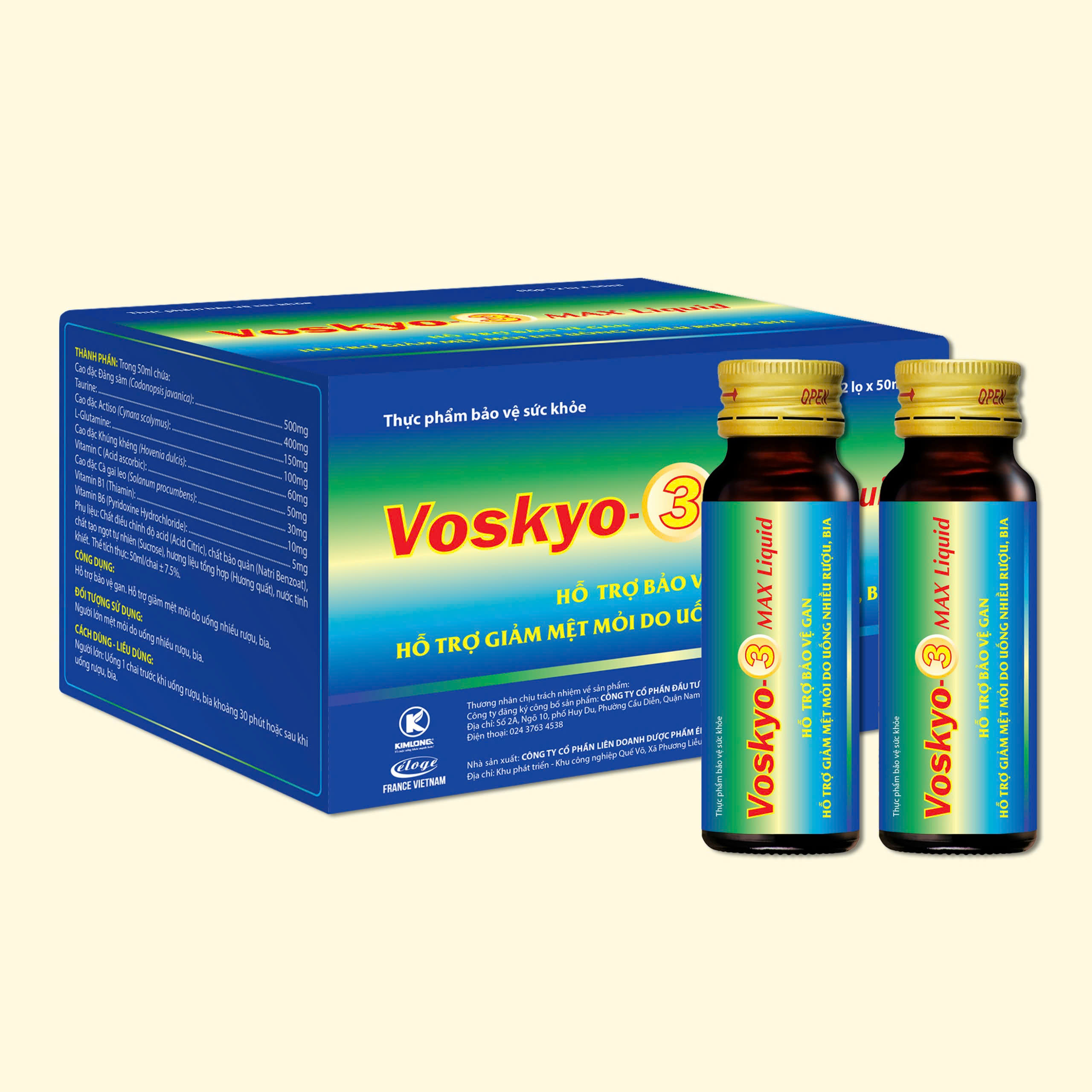 TPBVSK  VOSKYO - 3 MAX LIQUID